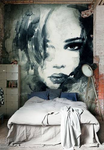 30 нереальных интерьеров с фотообоями